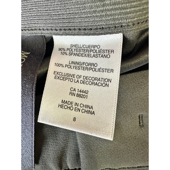 Mondetta Women's‎ Olive Green Pull On Straight Leg Golf Casual Pants - Picture 3 of 6